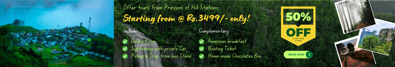 Kodaikanal - 2 Days offer tours package